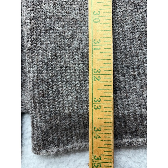 Eileen Fisher Cardigan Sweater Womens Petite Medium Brown Gray Open Front Duster - Picture 10 of 13